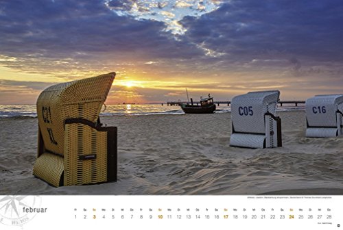 Ostsee Globetrotter - Von behaglichen Strandkörben und rauen Küsten - Kalender 2019 - 4